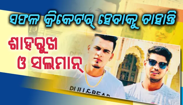 ସଫଳ କ୍ରିକେଟର୍‌ ହେବାକୁ ଚାହାନ୍ତି ଶାହରୁଖ ଓ ସଲମାନ୍‌