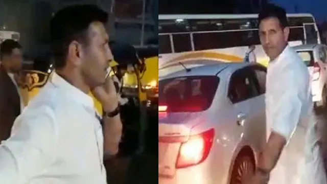 ଟ୍ରାଫିକ୍‌ରେ ଫସି ଯାଇଥିଲେ ମଧ୍ୟପ୍ରଦେଶର ଖେଳମନ୍ତ୍ରୀ, ଗାଡ଼ିରୁ ବାହାରି କଲେ ଏଭଳି କାମ