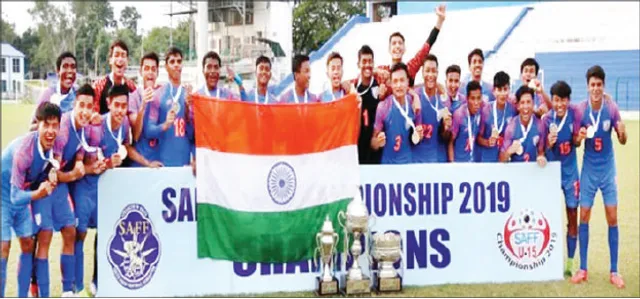 ଭାରତ ଜିତିଲା ୧୫ ବର୍ଷରୁ କମ୍ ସାଫ୍‌ କପ୍