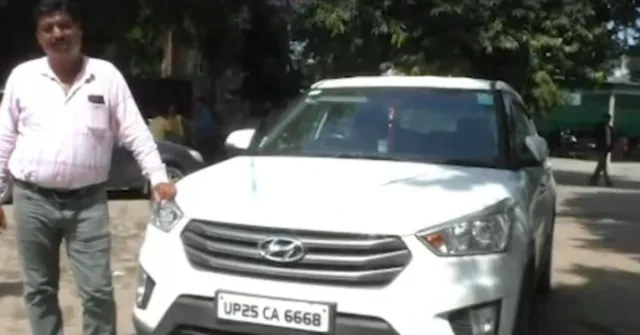 କାର୍‌ ଭିତରେ ହେଲ୍‌ମେଟ୍‌ ପିନ୍ଧି ନଥିବାରୁ କଟିଲା ଚାଲାଣ!