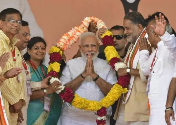 ହରିୟାଣାରେ ନିର୍ବାଚନୀ ବିଗୁଲ୍‌ ବଜାଇଲେ ମୋଦୀ