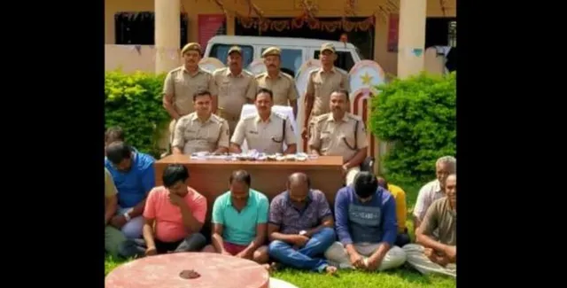 ଜୁଆ ଆଡ୍ଡା ଉପରେ ଚଢ଼ଉ; ୧୨ ଗିରଫ, ୧ଲକ୍ଷ ୨୯ହଜାର ଓ ୫୪୦ଟଙ୍କା ଜବତ