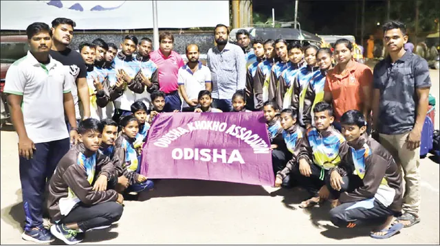 ଜାତୀୟ କନିଷ୍ଠ ଖୋଖୋ ପାଇଁ ଓଡ଼ିଶା ଦଳର ସୁରଟ ଯାତ୍ରା