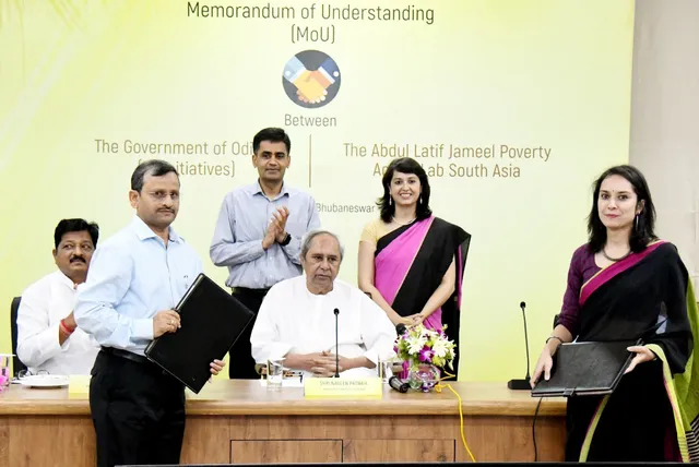 ନୋବେଲ ବିଜେତା ଅଭିଜିତଙ୍କ ଦାରିଦ୍ର୍ୟ ଦୂରୀକରଣ ସଂସ୍ଥା ‘ଜେ-ପାଲ୍‌’ ସହ ଓଡ଼ିଶା ସରକାରଙ୍କ ବୁଝାମଣାପତ୍ର ସ୍ୱାକ୍ଷରିତ