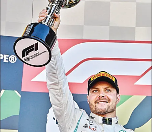 ମର୍ସିଡିଜ୍‌କୁ ଲଗାତାର ଷଷ୍ଠ ମୁକୁଟ, ବୋଟ୍ଟାସ ଜିତିଲେ ଜାପାନିଜ୍‌ ଗ୍ରାଁ ପ୍ରି