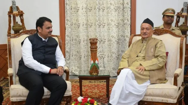 ମହାରାଷ୍ଟ୍ର ରାଜ୍ୟପାଳଙ୍କୁ ଅଲଗା ଅଲଗା ଭେଟିଲେ ବିଜେପି ଏବଂ ଶିବସେନା ନେତା