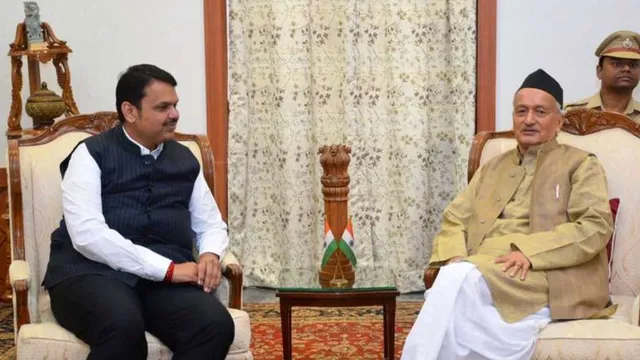 ରାଜ୍ୟପାଳଙ୍କୁ ଭେଟିଲେ ବିଜେପି ନେତା, ଫଡନାଭିସ୍‌ ସରକାରଙ୍କ କାର୍ଯ୍ୟକାଳ ବଢ଼ିପାରେ