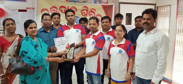 ବାଲେଶ୍ଵର ୟୁନିଅନ ବ୍ୟାଙ୍କର ପ୍ରତିଷ୍ଠା ଦିବସ ଉପଲକ୍ଷେ ରକ୍ତଦାନ ଶିବିର