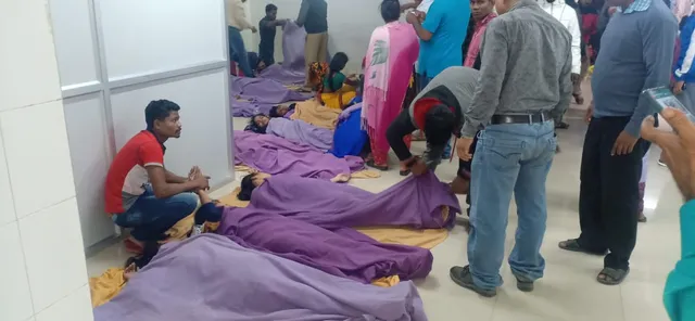 ଚିଙ୍ଗୁଡ଼ି ପ୍ରୋସେସିଂ ଫ୍ୟାକ୍ଟ୍ରିରେ ଆମୋନିଆ ଗ୍ୟାସ୍‌ ଲିକ୍‌ ହେବାରୁ ୬୦ ଶ୍ରମିକ ଅସୁସ୍ଥ