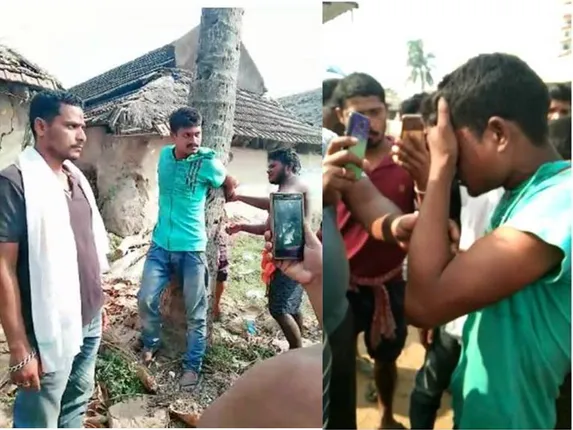 ବ୍ରାଉନସୁଗାର କିଣିବାକୁ ଯାଇଥିଲେ ଯୁବକ, ଲକେଟ ଚୋରି କରିବାରୁ ଗଛରେ ବାନ୍ଧି ନିସ୍ତୁକ ପିଟିଲେ ଲୋକେ