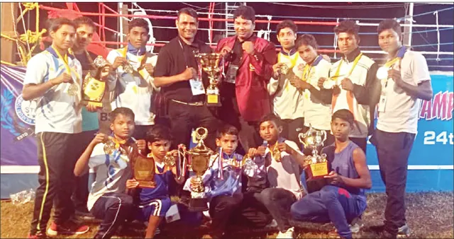 ଜାତୀୟ କିକ୍ ବକ୍ସିଂ: ଓଡ଼ିଶା ଦଳଗତ ବିଜେତା