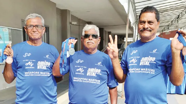 ସିଂଗାପୁର ଓପନ୍ ସନ୍ତରଣ: ୩ ଓଡ଼ିଆଙ୍କୁ ପଦକ