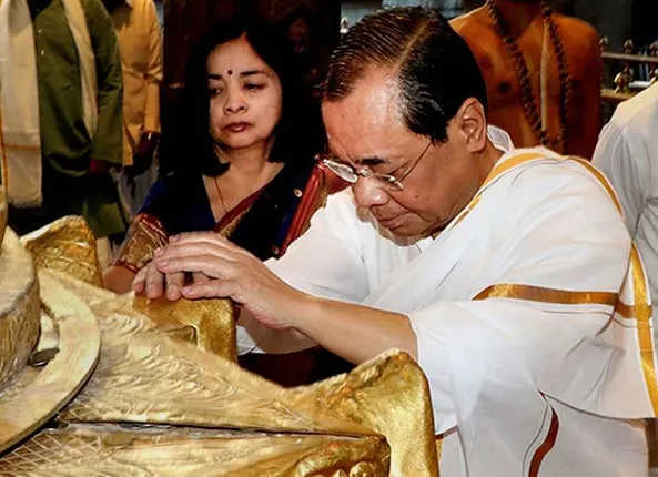 ଅବସର ନେଲେ ପ୍ରଧାନ ବିଚାରପତି ରଞ୍ଜନ ଗୋଗଇ, ତିରୁମାଲାଙ୍କୁ କଲେ ଦର୍ଶନ