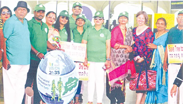 ସବୁଜ ପୃଥିବୀ ପାଇଁ ଶପଥ ନେଲେ ୮ ଦେଶର ୬୦ ପ୍ରତିନିଧି