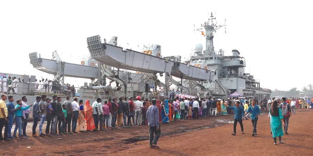 ପାରାଦୀପରେ ‘ରାଣା’ ଓ ‘ଘଡ଼ିଆଳ’, ପ୍ରଦର୍ଶିତ ହେଉଛି ନୌସେନାର ବୀରତ୍ବର ଗାଥା