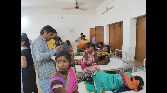 ଟ୍ରାକ୍ଟର ଓଲଟି ୧୫ ରୁ ଅଧିକ ମହିଳା ଗୁରୁତର