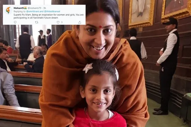 ପ୍ରଧାନମନ୍ତ୍ରୀ ହେବାକୁ ଇଚ୍ଛା ରଖିଥିବା ଏହି କୁନି ଝିଅ ପାଇଁ ଭବିଷ୍ୟତରେ ନିର୍ବାଚନ ପ୍ରଚାର କରିବାକୁ ସ୍ପଷ୍ଟ କଲେ ଇରାନି