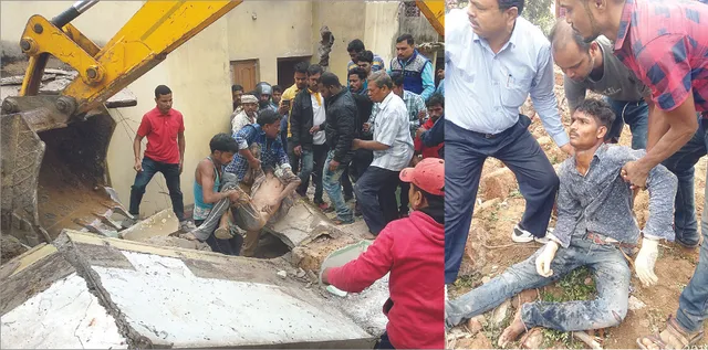 ଘର ଭାଙ୍ଗିବାବେଳେ ଭୁଶୁଡ଼ିଲା ଛାତ : ଜଣେ ଶ୍ରମିକ ମୃତ, ୪ ଆହତ