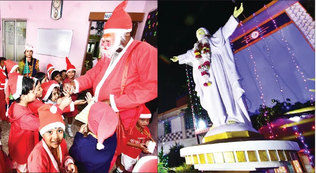 ଆଜି ବଡ଼ଦିନ... ମଧ୍ୟରାତ୍ରିରେ ଧରାବତରିଲେ ଭଗବାନ ଯୀଶୁ