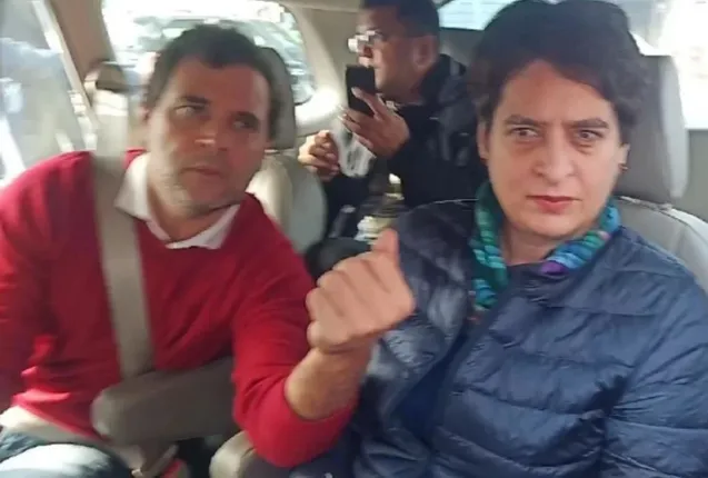 ରାହୁଲ, ପ୍ରିୟଙ୍କାଙ୍କୁ ମିରଟ୍‌ରେ ପୂରାଇ ଦେଲାନି ପୁଲିସ, ଦିଲ୍ଲୀ ‌ଫେରି ଆସିଲେ