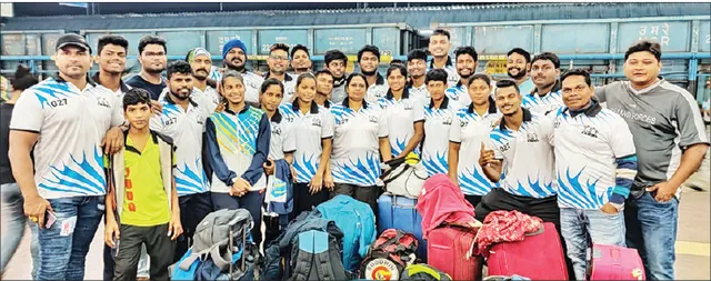 ଜାତୀୟ କନିଷ୍ଠ ଜୁଡ଼ୋ ପାଇଁ ଓଡ଼ିଶା ଦଳର ଲକ୍ଷ୍ନୌ ଯାତ୍ରା