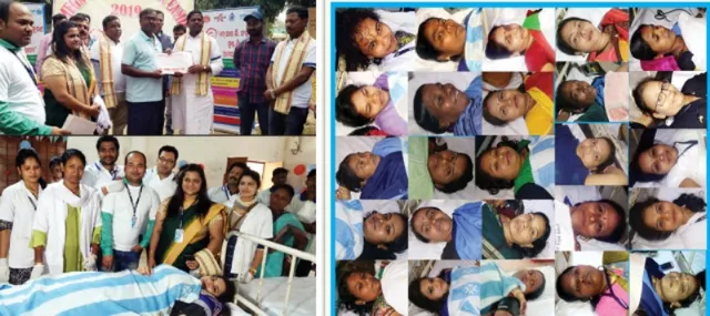 ରକ୍ତଦାନରେ ରେକର୍ଡ କଲା ଝରିଗାଁ : ୨୩୦ୟୁନିଟ ସଂଗ୍ରହ, ୨୫ ମହିଳା ଦେଲେ ରକ୍ତ