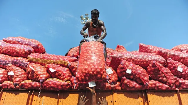 ଆଫଗାନିସ୍ତାନରୁ ଆସିଲା ୧୦୦ ଟ୍ରକ ପିଆଜ, ଉତ୍ତର-ଭାରତରେ ଦର କମିଲା
