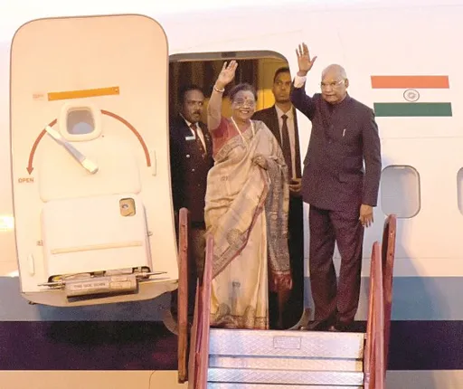 ଦିଲ୍ଲୀ ଫେରିଲେ ଦୁଇଦିନିଆ ଓଡ଼ିଶା ଗସ୍ତରେ ଆସିଥିବା ଭାରତର ରାଷ୍ଟ୍ରପତି ରାମନାଥ କୋବିନ୍ଦ