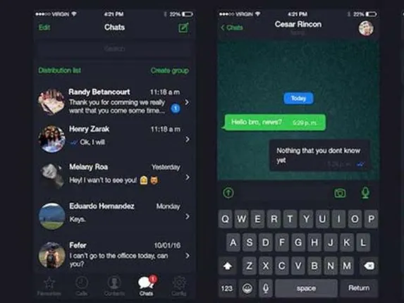 ହ୍ୱାଟସ୍‌ଆପ୍‌ରେ ‘ଡାର୍କ ମୋଡ୍‌’ ସୁବିଧା ଶୀଘ୍ର