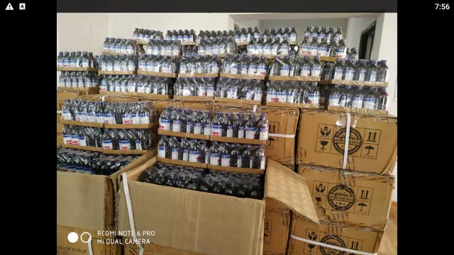 ୨୫ ଲକ୍ଷ ଟଙ୍କାର ୧୬ ହଜାର ବୋତଲ କଫ୍‌ ସିରପ ଜବତ