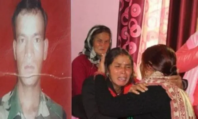 ବରଫରେ ଖସି ପାକିସ୍ତାନ ସୀମାକୁ ଚାଲିଯାଇଛନ୍ତି ରାଜେନ୍ଦ୍ର ସିଂହ; କାନ୍ଦିକାନ୍ଦି ଭାଙ୍ଗି ପଡ଼ିଲେଣି ପରିବାରଲୋକ