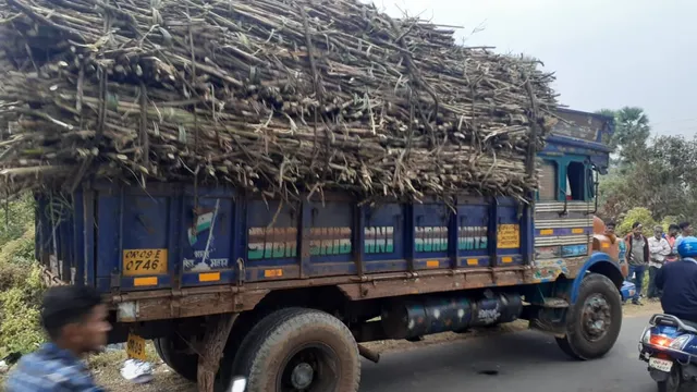 ଆଜି ସକାଳୁ ତାମିଲନାଡୁରୁ ଘରକୁ ଫେରିଥିଲେ ଯୁବକ, ଆଖୁ ବୋଝେଇ ଟ୍ରକ ନେଇଗଲା ଜୀବନ, ଚାଳକ ଫେରାର