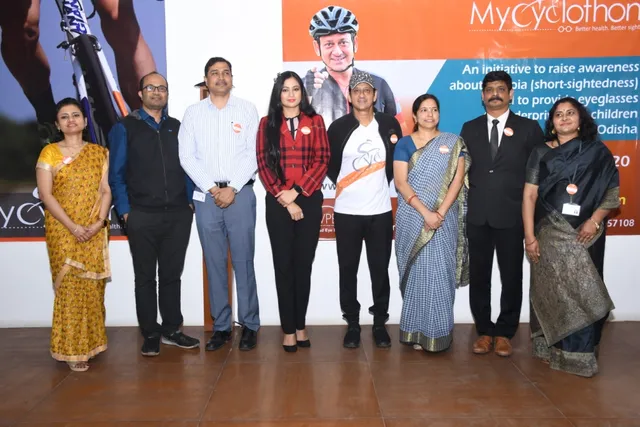 ସମୀପ ଦୃଷ୍ଟିଦୋଷ ସଂପର୍କରେ ସଚେତନତା ପାଇଁ ଏଲ୍ ଭି ପ୍ରସାଦ ଆଇ ଇନଷ୍ଟିଚ୍ୟୁଟ୍ର ‘ମାଇଁ ସାଇକ୍ଲୋଥନ୍’