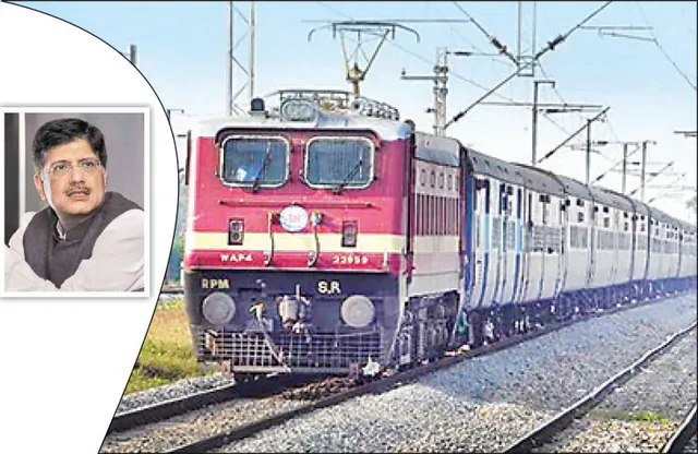ରେଳମନ୍ତ୍ରୀ ଗୋୟଲଙ୍କ ସୂଚନା: ୨୦୨୪ ସୁଦ୍ଧା ସବୁ ଟ୍ରେନ୍ ବିଜୁଳିରେ ଚାଲିବ