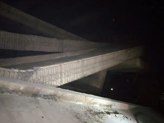 ଦେବଗଡ଼: ୪୯ ନମ୍ବର ଜାତୀୟ ରାଜପଥରେ ଭୁଶୁଡ଼ିଲା ନିର୍ମାଣାଧିନ ଫ୍ଲାଏଓଭର ବ୍ରିଜ୍‌