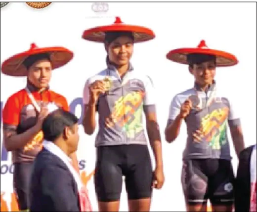 ଖେଲୋ ଇଣ୍ଡିଆ: ସାଇକେଲ୍‌ ଚାଳନାରେ ସ୍ବସ୍ତିଙ୍କୁ ରୌପ୍ୟ