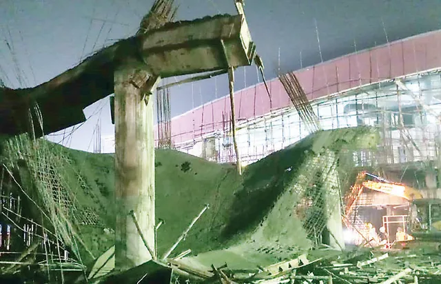 ବିମାନ ବନ୍ଦର ଛାତ ଭୁଶୁଡିବା ଘଟଣା: ତଦନ୍ତ କଲା ସ୍ବତନ୍ତ୍ର ଟିମ୍‌, ଖୋଲୁଛି ଗୁମର