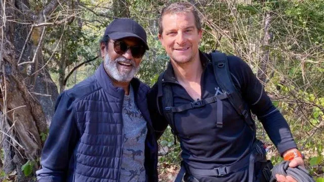 ମ୍ୟାନ୍ ଭର୍ସେସ ୱାଇଲ୍ଡ : ଭାଇରାଲ୍‌ ହେଲା ବେୟର୍ ଗ୍ରିଲ୍ସଙ୍କ ସହ ରଜନୀକାନ୍ତଙ୍କ ପ୍ରଥମ ଫଟୋ