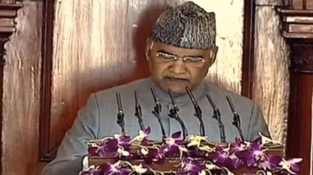 ୫ ଟ୍ରିଲିୟନ୍‌ ଡଲାର୍‌ ଅର୍ଥନୀତି ହାସଲ କରିବାକୁ ସରକାର ପ୍ରତିବଦ୍ଧ: ରାଷ୍ଟ୍ରପତି ରାମନାଥ କୋବିନ୍ଦ