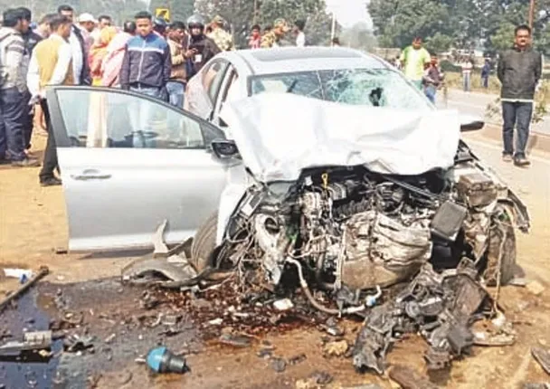 ବିଜୁ ଏକ୍ସପ୍ରେସ୍‌ ୱେରେ ଲୋମଟାଙ୍କୁରା ଦୁର୍ଘଟଣା : କାର୍‌ ଧକ୍କାରେ ୫ ମହିଳା ଶ୍ରମିକ ମୃତ