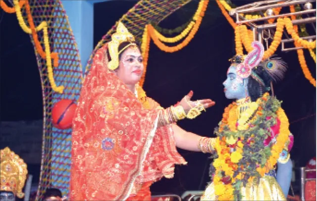 ବରଗଡ଼ ଧନୁଯାତ୍ରା: ଗୋପରେ କୃଷ୍ଣଲୀଳା