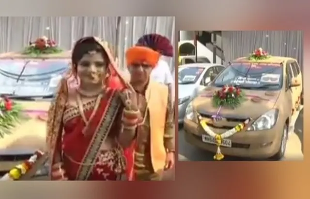 କାରକୁ ଗୋବରରେ ଲିପି ଝିଅକୁ ବିଦା କଲେ ବାପା, କାରଣ ଜାଣିଲେ ଆଶ୍ଚର୍ଯ୍ୟ ହେବେ