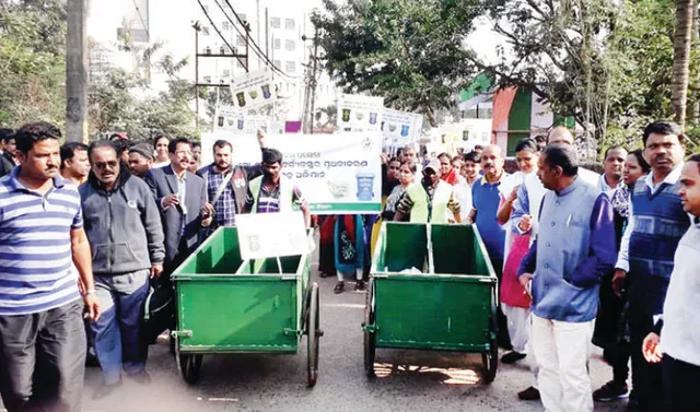 ୱାର୍ଡ ୧୨ ପରେ ୱାର୍ଡ ୧୭ ପାଳି, ଗଜପତି ନଗରରୁ ଆରମ୍ଭ ହେଲା ବର୍ଜ୍ୟ ପୃଥକୀକରଣ