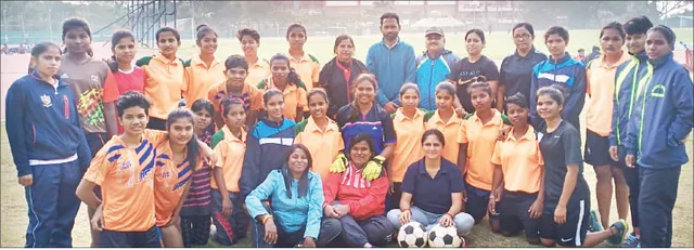 ଜାତୀୟ ମାଷ୍ଟର୍ସ କ୍ରୀଡ଼ା ଲାଗି ଓଡ଼ିଶା ମହିଳା ଫୁଟ୍‌ବଲ୍‌ ଦଳ