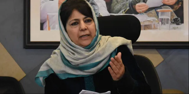 ଭାରତୀୟ ସେନା ଉପରେ ମେହେବୁବାଙ୍କ ଗୁରୁତର ଅଭିଯୋଗ... ମସଜିଦରେ ପଶି ଜୟ ଶ୍ରୀରାମ କହିବାକୁ ବାଧ୍ୟ କଲେ