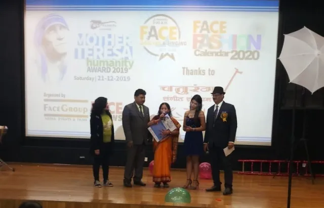 ସ୍ନିଗ୍ଧା ପଟ୍ଟନାୟକଙ୍କୁ ମଦରଟେରେସା ହ୍ୟୁମାନିଟି ଆୱାର୍ଡ