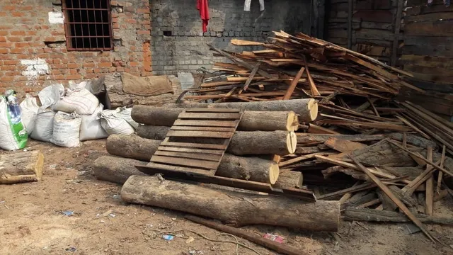 ବେଆଇନ୍‌ କରତ କଳରେ ଚଢ଼ଉ: ୪ ଗିରଫ, ୩ ଲକ୍ଷରୁ ଊର୍ଦ୍ଧ୍ବ ଟଙ୍କାର ଚୋରା କାଠ ଜବତ