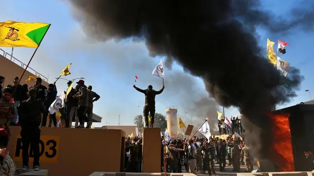 ବାଗଦାଦରେ ଥିବା ଆମେରିକୀୟ ଦୂତାବାସ ନିକଟରେ ରକେଟ୍‌ ମାଡ଼