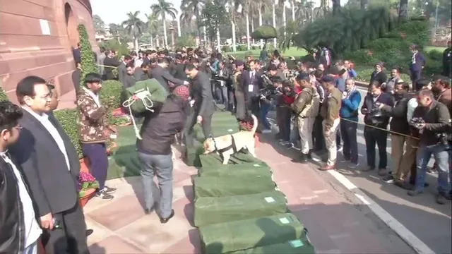 ବଜେଟ୍‌ ଉପସ୍ଥାପନ ପୂର୍ବରୁ କେନ୍ଦ୍ର କ୍ୟାବିନେଟ୍‌ ବୈଠକ ଆରମ୍ଭ; ବଜେଟ୍‌ କପି ଯାଞ୍ଚ କରୁଛନ୍ତି ସନ୍ଧାନୀ କୁକୁର