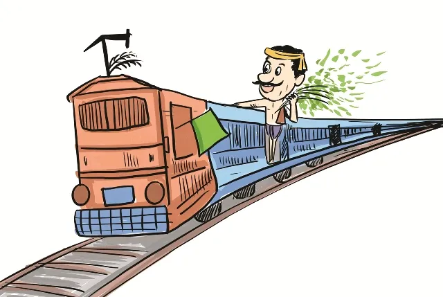 ଚାଷୀଙ୍କ ପାଇଁ ରେଳ ଗଡ଼ିବ, ବିମାନ ଉଡ଼ିବ